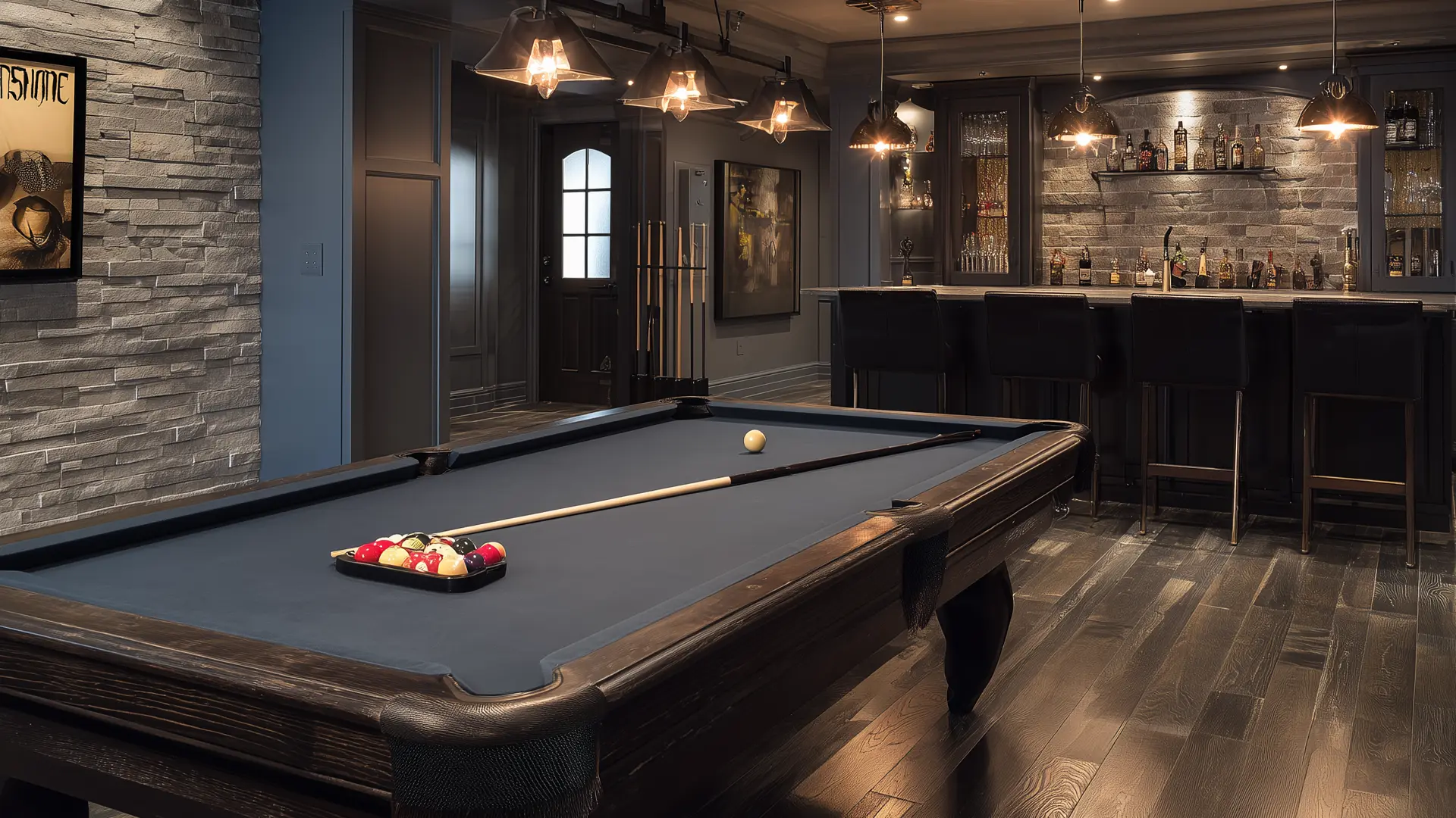Custom Billiards Room