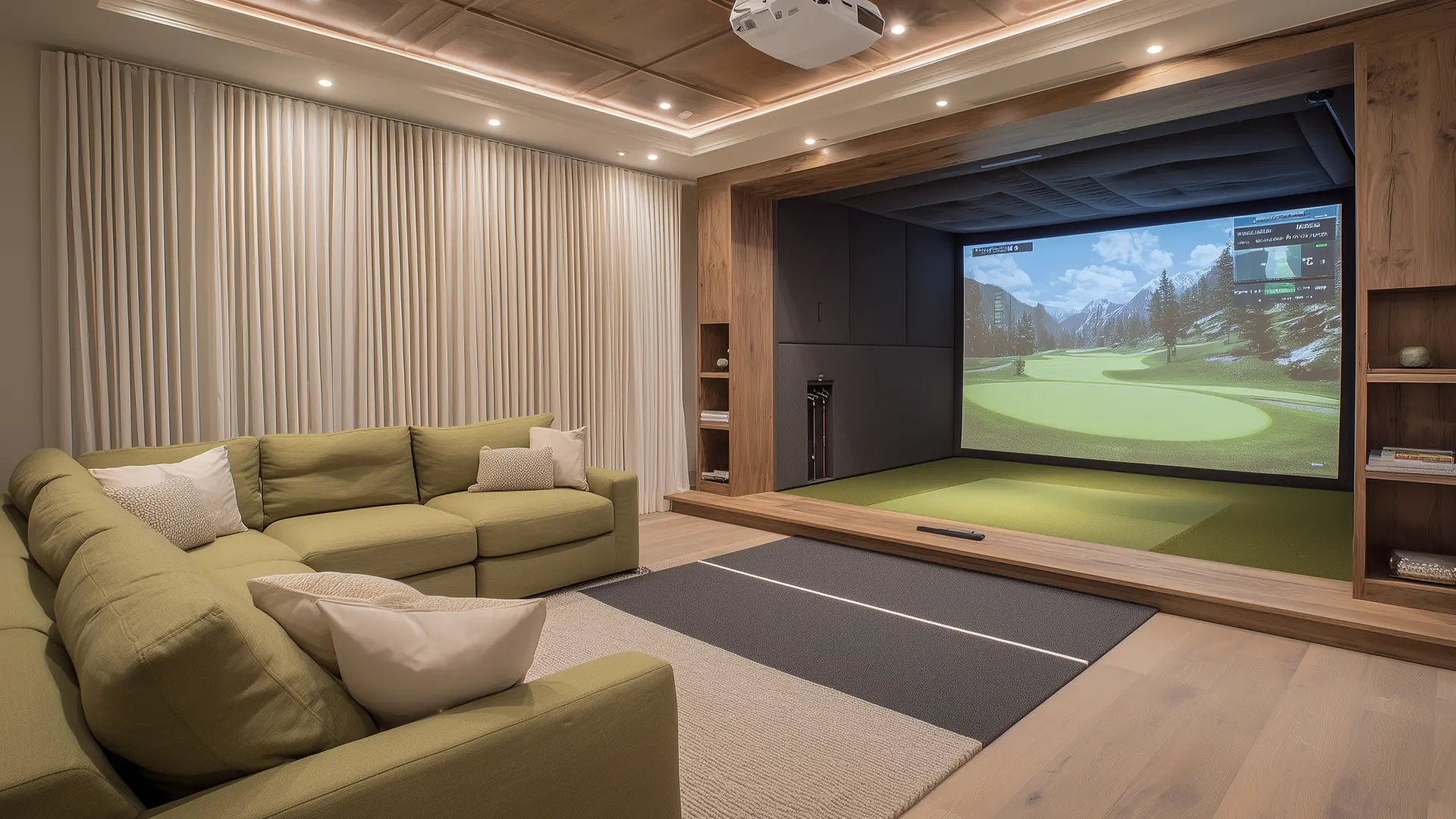Basement Sport Room